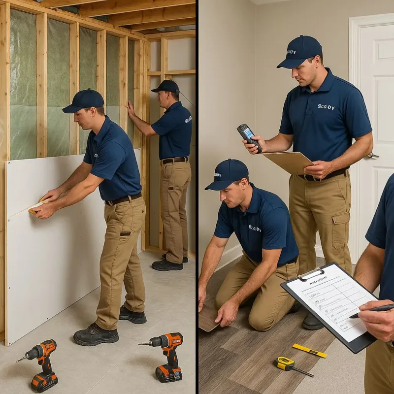 Repairs and Reconstruction process in Sauk City, WI