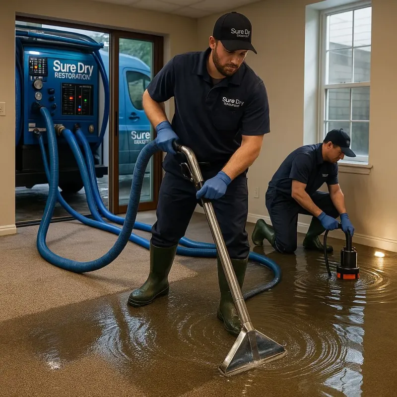 Water Extraction and Removal process in Sauk City, WI